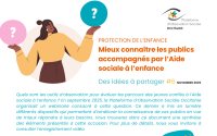 Mieux connaître les publics accompagnés par l’Aide sociale à l’enfance
